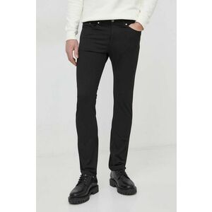 Karl Lagerfeld pantaloni barbati, culoarea negru, drept imagine