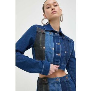 Moschino Jeans geaca jeans femei, de tranzitie imagine