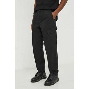 PS Paul Smith pantaloni barbati, culoarea negru, drept imagine