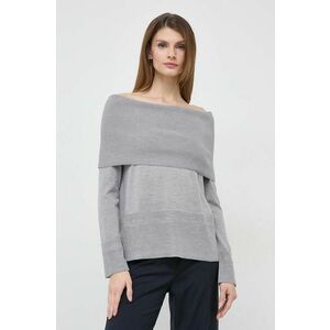 Max Mara Leisure pulover de lână femei, culoarea gri, light 2416360000000 imagine