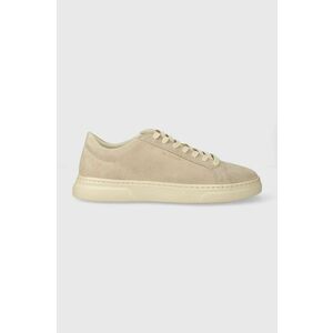 Gant sneakers din piele intoarsă Joree culoarea bej, 28633552.G151 imagine