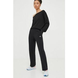 Dkny pantaloni de trening culoarea negru, neted imagine