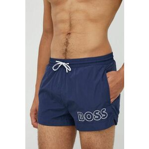 BOSS pantaloni scurți de baie culoarea bleumarin 50469280 imagine