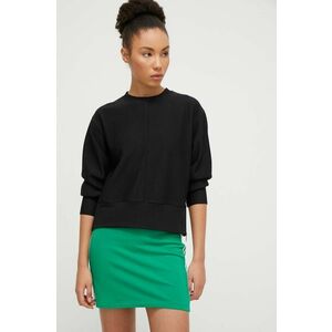 Dkny bluza femei, culoarea negru, neted imagine