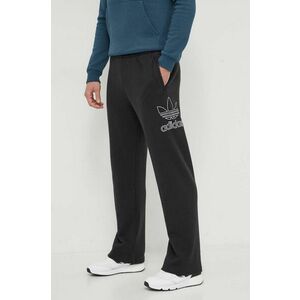 adidas Originals pantaloni de trening din bumbac culoarea negru, cu imprimeu IR7984 imagine