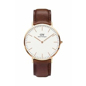 Daniel Wellington ceas DW00100009 barbati, culoarea maro imagine