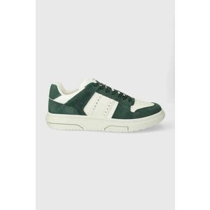 Tommy Jeans sneakers THE BROOKLYN SUEDE culoarea verde, EM0EM01371 imagine