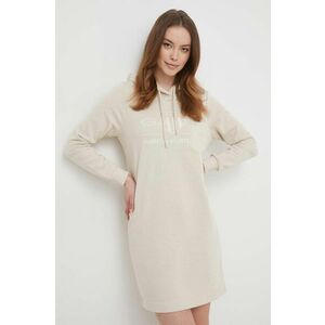 Gant rochie culoarea bej, mini, drept imagine