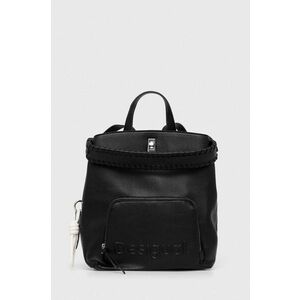 Desigual rucsac culoarea negru, mic, neted imagine