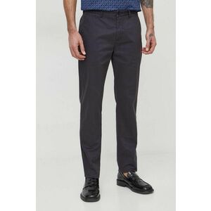 Barbour pantaloni barbati, culoarea albastru marin, drept imagine