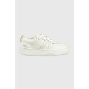 Lacoste sneakers din piele L001 culoarea alb imagine