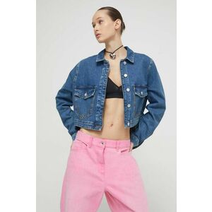 Moschino Jeans geaca jeans femei, de tranzitie imagine