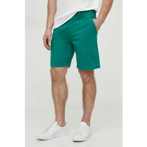 Pepe Jeans pantaloni scurti barbati, culoarea verde imagine