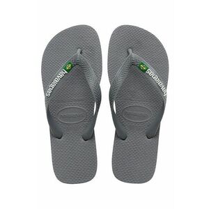 Havaianas șlapi BRASIL LOGO culoarea gri 4110850.5002 imagine