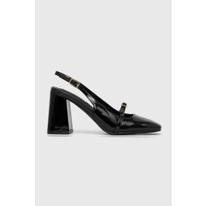 Answear Lab pumps culoarea negru, cu toc drept, cu toc deschis imagine