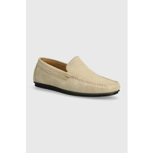 Gant mocasini din piele intoarsa Wilmon barbati, culoarea bej, 28673544.G11 imagine