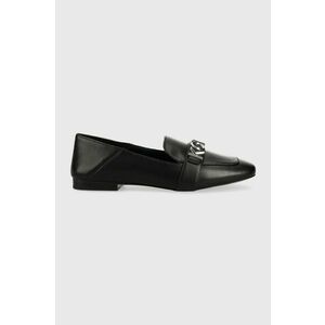 MICHAEL Michael Kors mocasini de piele Madelyn femei, culoarea negru, cu toc plat, 40R3MDFP1L imagine