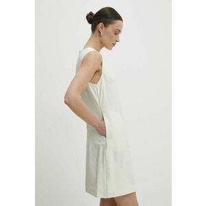 Answear Lab rochie culoarea bej, mini, drept imagine