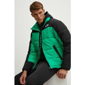 The North Face geaca HMLYN INSULATED barbati, culoarea verde, de iarna, NF0A4QYZPO81 imagine