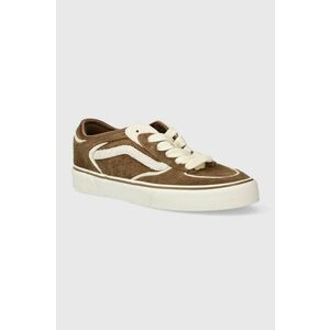 Vans tenisi din piele intoarsa Rowley Classic culoarea maro, VN0009QJN441 imagine