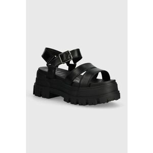 Buffalo sandale Aspha Ts Sandal femei, culoarea negru, cu platforma, 1602188.BLK imagine