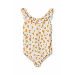 Liewood costum de baie dintr-o bucată pentru copii Kallie Printed Swimsuit culoarea galben imagine