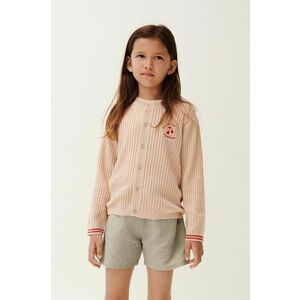 Liewood cardigan copii Siba Knit Cardigan culoarea rosu imagine