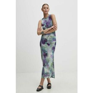 Answear Lab rochie culoarea violet, maxi, mulata imagine