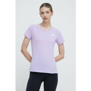 The North Face tricou sport Lightning Alpine culoarea violet, NF0A87HVQZI1 imagine