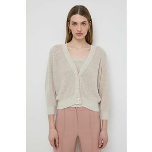 Max Mara Leisure cardigan și top culoarea bej, light 2416380000000 imagine