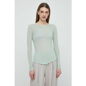 Weekend Max Mara longsleeve din bumbac x Arthur Arbesser culoarea verde 2415940000000 imagine