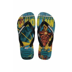 Havaianas slapi TOP MARVEL barbati, culoarea negru, 4147012.5266 imagine