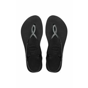 Havaianas sandale LUNA FLATFORM femei, culoarea albastru marin, 4148600.0090 imagine