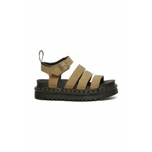 Dr. Martens sandale din nubuc Blaire culoarea bej, cu platforma, DM31735439 imagine