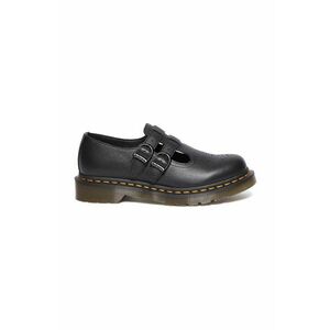 Dr. Martens pantofi de piele 8065 Mary Jane femei, culoarea negru, cu toc plat, DM30692001 imagine