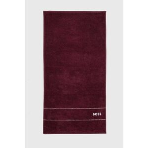 BOSS prosop din bumbac Plain Burgundy 50 x 100 cm imagine