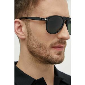 Persol ochelari de soare barbati, culoarea negru imagine