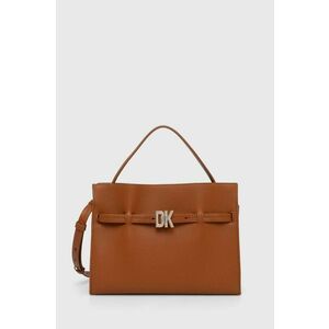 Dkny poseta de piele culoarea maro, R413KB93 imagine