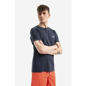 A.P.C. tricou din bumbac Mike culoarea bleumarin, cu imprimeu COETL.H26053-DARKNAVY imagine