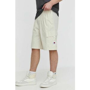 Tommy Jeans pantaloni scurți bărbați, culoarea bej, DM0DM18808 imagine