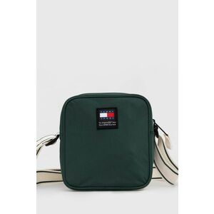 Tommy Jeans borsetă culoarea verde, AM0AM12132 imagine