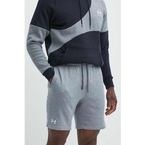 Under Armour pantaloni scurti barbati, culoarea gri imagine