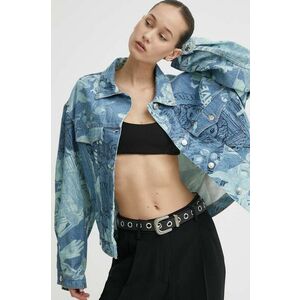 Iceberg geaca jeans femei, de tranzitie, oversize imagine