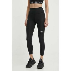 The North Face leggins sport Flex femei, culoarea negru, neted, NF0A87JQJK31 imagine