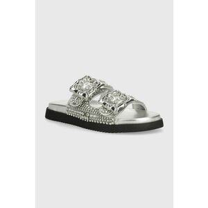 Steve Madden papuci Majesta femei, culoarea argintiu, SM11003150 imagine