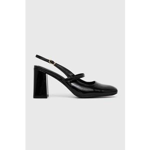 Answear Lab pumps culoarea negru, cu toc drept, cu toc deschis imagine