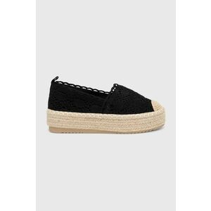 Answear Lab espadrile culoarea negru, cu platforma imagine