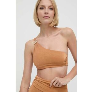 Max Mara Beachwear sutien de baie culoarea bej, cupa usor rigidizata, 2416821159600 2416820000000 imagine