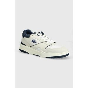 Lacoste sneakers din piele Lineshot Leather Logo culoarea alb, 47SMA0062 imagine