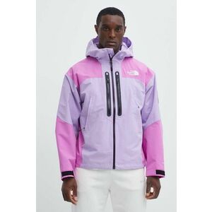 The North Face geaca barbati, culoarea violet, de tranzitie, oversize, NF0A879EVFO1 imagine